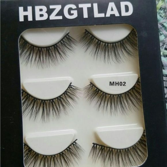100% MINK HAIR TICK LONG EYELASHES Sexy 100% Hand - Picture 1 of 1